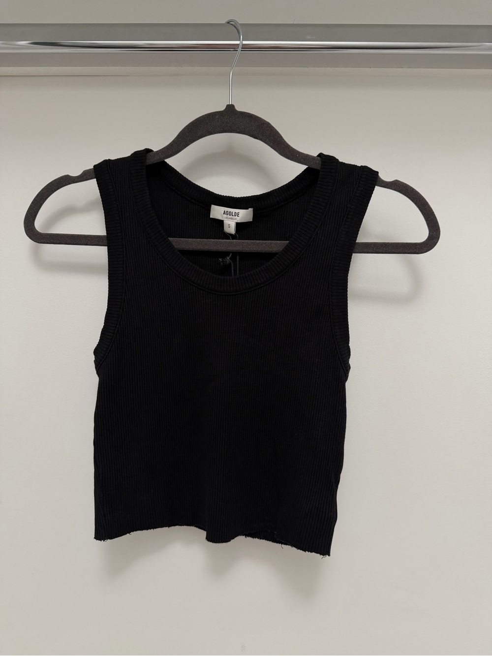 NWT Agolde Cropped Poppy Tank